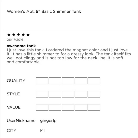 NEW APT9 Basic Shimmer Tank Tanktop Shirt Yellowish Green XS Women’s - Picture 10 of 14